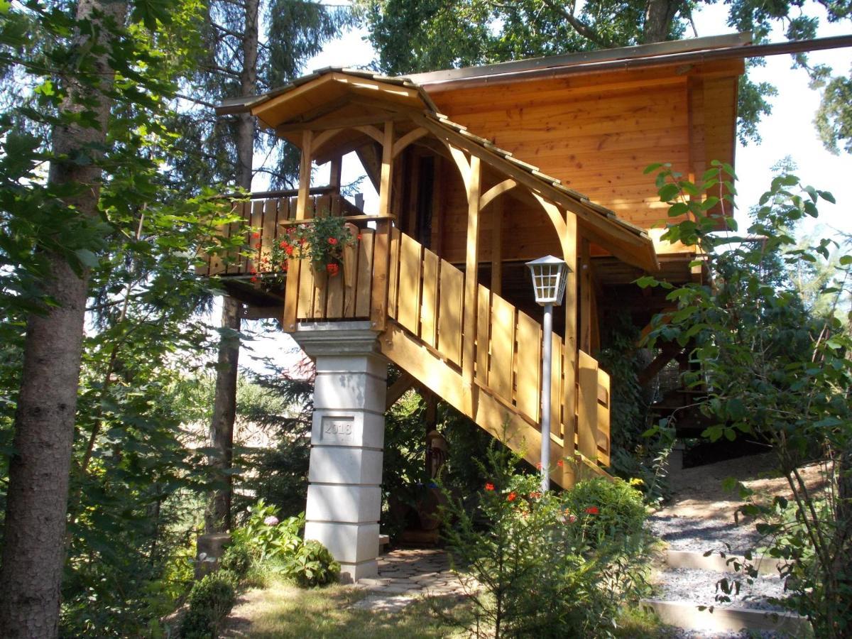 Baumhaus Wolfshoehle Fischach Zewnętrze zdjęcie